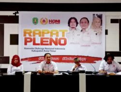 KONI Gelar Pleno PAW Di Picu Banyak Pengurus Ikuti Pileg 2024 Mendatang