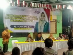 Gelar Dialog Warga, Hj Suwarni Silaturahmi dengan Masyarakat Sepinggan Baru