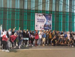 Wali kota Balikpapan Secara Resmi Membuka Turnamen Tenis Gembira 2024