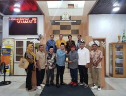 Taufik Qul Rahman Terima Kunker DPRD Kota Palu dan Barito Kuala