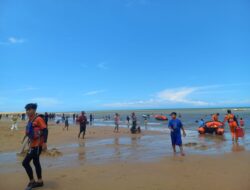 Kawasan Pantai Jadi Tujuan Wisatawan, BPBD dan Basarnas Siaga