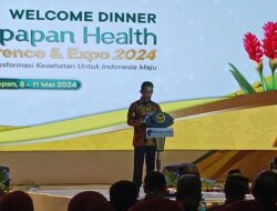 Sambut Kedatangan Peserta Balikpapan Health Conference and Expo Tahun 2024 dengan Jamuan Makan Malam