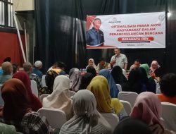 Gelar Dialog Warga, Terkait Penanggulangan Bencana, Wiranata Oey Tampung Aspirasi Warga Sumber Rejo