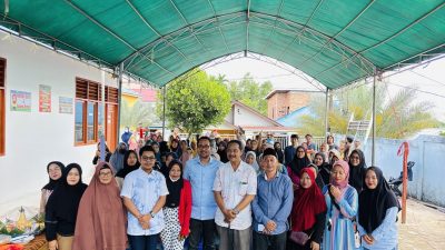 Anggota DPRD Kaltim, Sabaruddin Panrecalle Gelar Sosialisasi Wawasan Kebangsaan ke-1 di Halaman Paud SPS Melati 10 Teritip