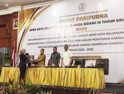 Fraksi Nasdem DPRD Kota Balikpapan Sampaikan Pandangan atas Nota Penjelasan Wali Kota terkait RPJMD 2025-2029