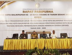 DPRD Balikpapan Bahas Isu Strategis di Raperda RPJMD 2025–2029