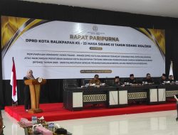 Fraksi Golkar Dukung RPJMD 2025–2029, Sinergi Jadi Kunci Menuju Balikpapan Kota Global