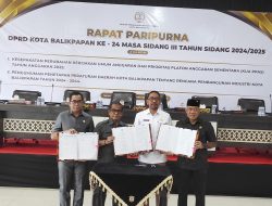 DPRD Balikpapan Setujui Perubahan KUA-PPAS 2025, Targetkan APBD Lebih Responsif