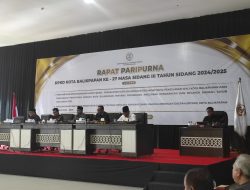 DPRD Balikpapan Soroti Kenaikan Anggaran dalam Rapat Paripurna, Enam Fraksi Sampaikan Pandangan Kritis