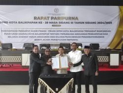 APBD-P Balikpapan 2025 Disepakati, Fokus ke Infrastruktur dan Layanan Publik