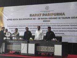 Fraksi Gerindra Setuju Perubahan APBD Balikpapan 2025, Dorong Efisiensi dan Transparansi