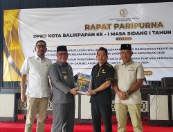 DPRD Balikpapan Gelar Rapat Paripurna Bahas APBD 2026 dan Pertanggungjawaban APBD 2024
