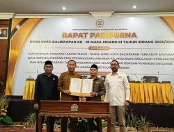 DPRD Balikpapan Sahkan LKPJ APBD 2025, Fraksi Ingatkan Silpa Membengkak